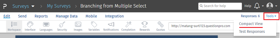 Survey Software Help Image